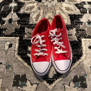 Red converse
